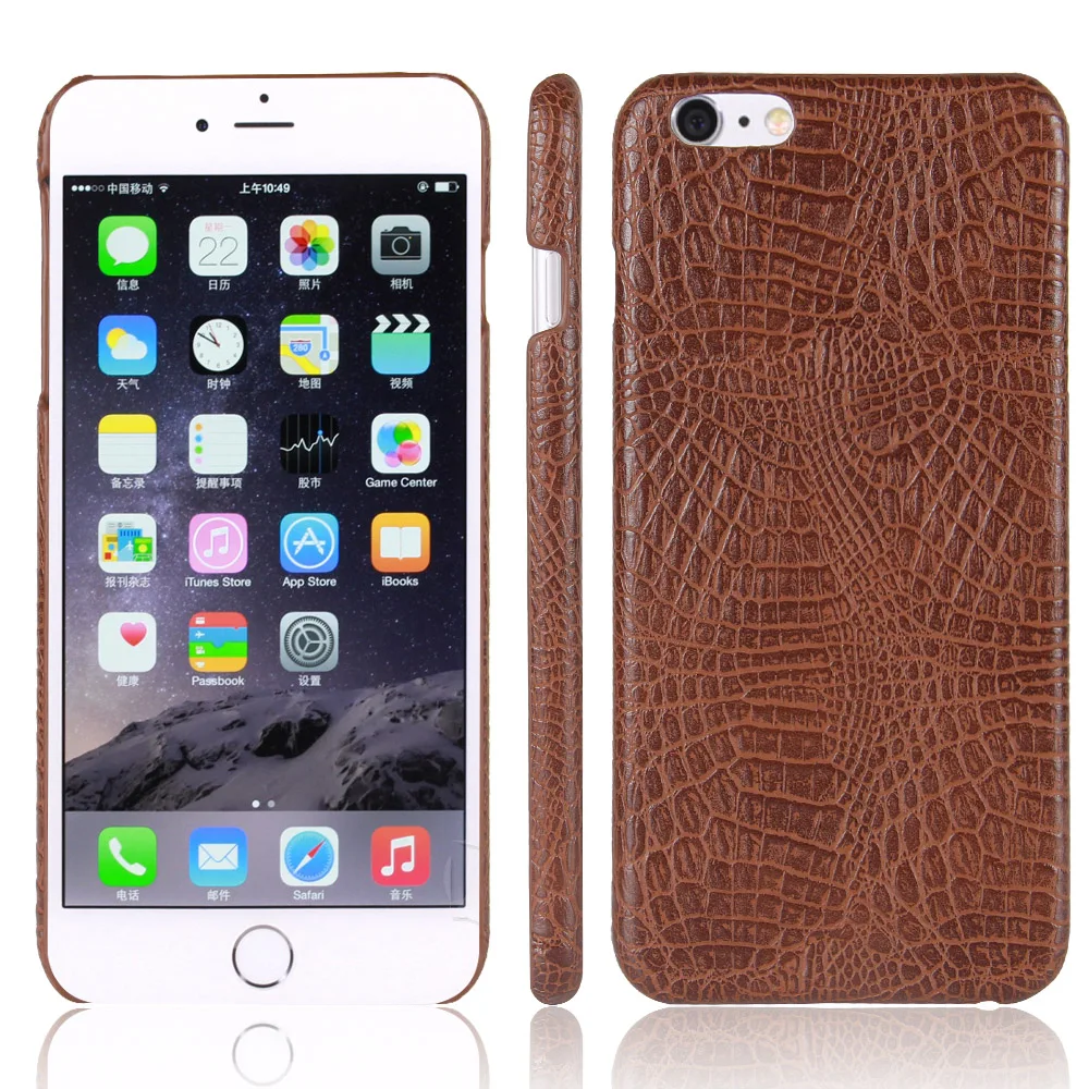 Luxury Crocodile Snake Pattern Leather Case for Apple iphone 6 6s Cover Shockproof Hard Shell On Mobile Phone Cases Fundas Bag |