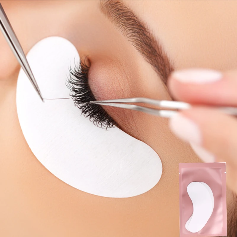 1 пара наращивание ресниц посадка накладки для глаз изоляционный коврик