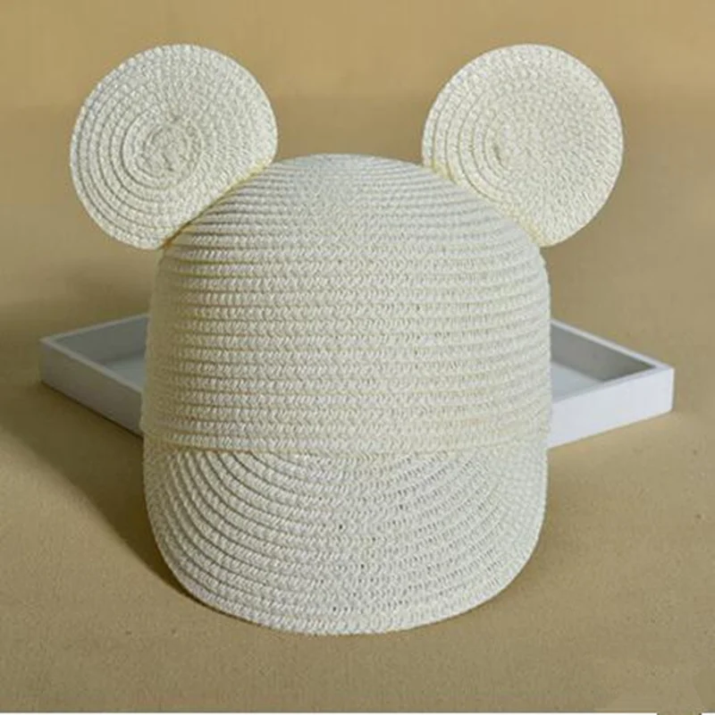 Cute Mickey Ear Kids baby Baseball Cap Hats Children Baby Snapback Caps Spring Summer Funny Hip Hop | Аксессуары для одежды