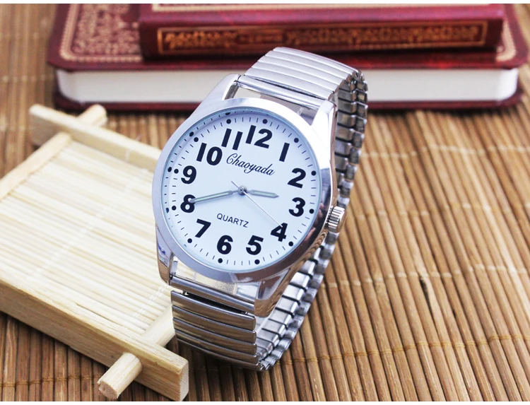 Высококачественные модные часы оригинальные эластичные полностью Стальные