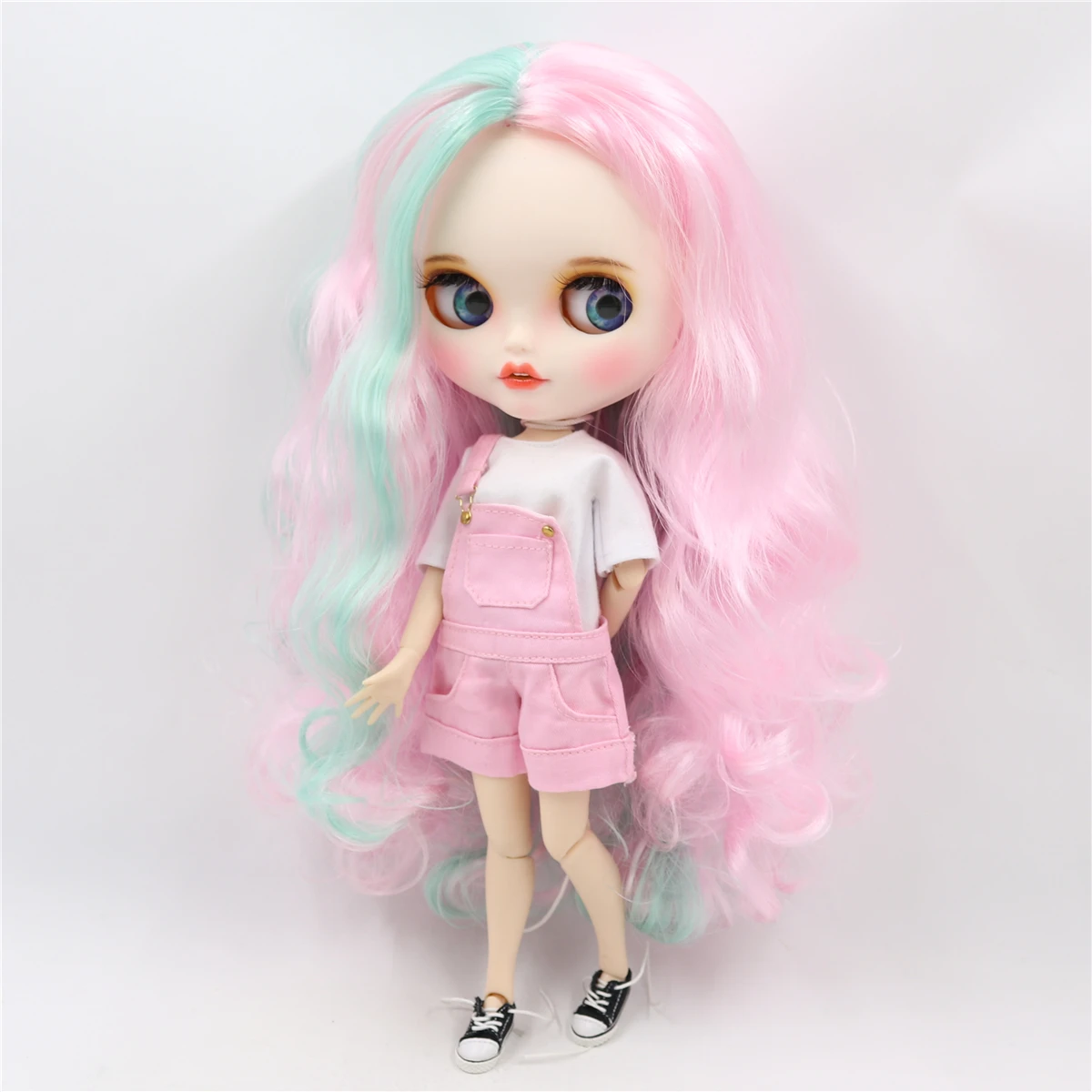 Ледяной DBS Blyth кукольные 1/6 bjd из белой кожи шарнирное тело матовая лицевая сторона