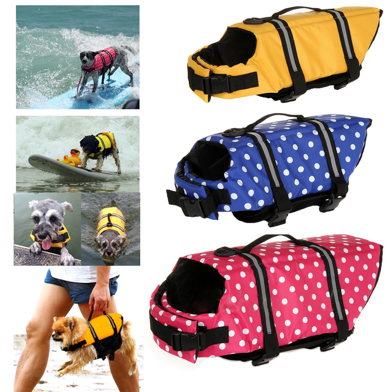 Спасательный спасательный жилет для собак одежда больших летний купальник | Дом