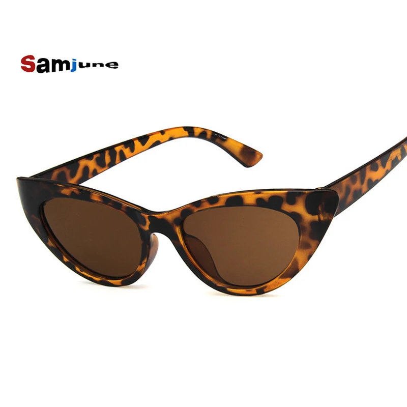 Samjune новые модные солнцезащитные очки кошачий глаз женские брендовые