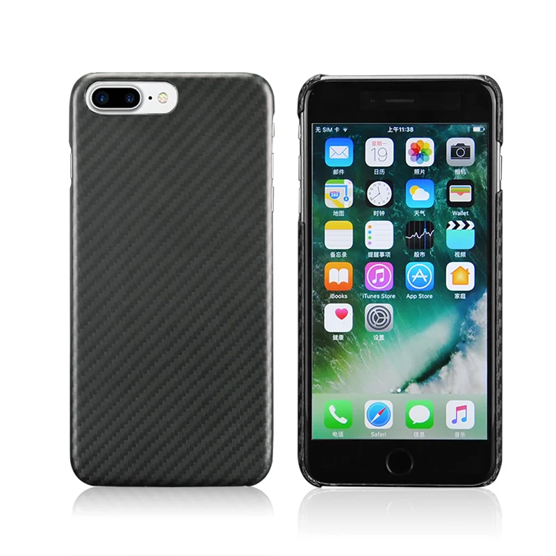 Настоящее арамидное волокно для iPhone 7, 8, 7 Plus, 8 Plus, чехол, ультра тонкий роскошный чехол из арамидного волокна для iPhone 7, 8, 7 Plus, 8 Plus, чехол