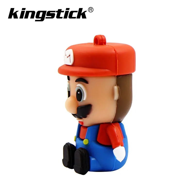 Супер Марио USB флеш-накопитель игра мультфильм игрушки Флешка 128 Гб 64 ГБ 32 ГБ 16 ГБ 8 ГБ 4 ГБ флеш-накопитель usb-флэш-накопитель