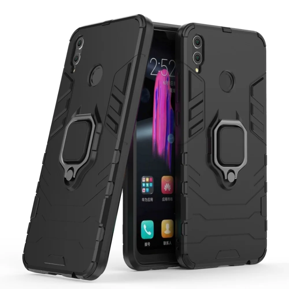 Армированный чехол BYHeYang для Huawei Honor 8X силиконовый резиновый твердый с