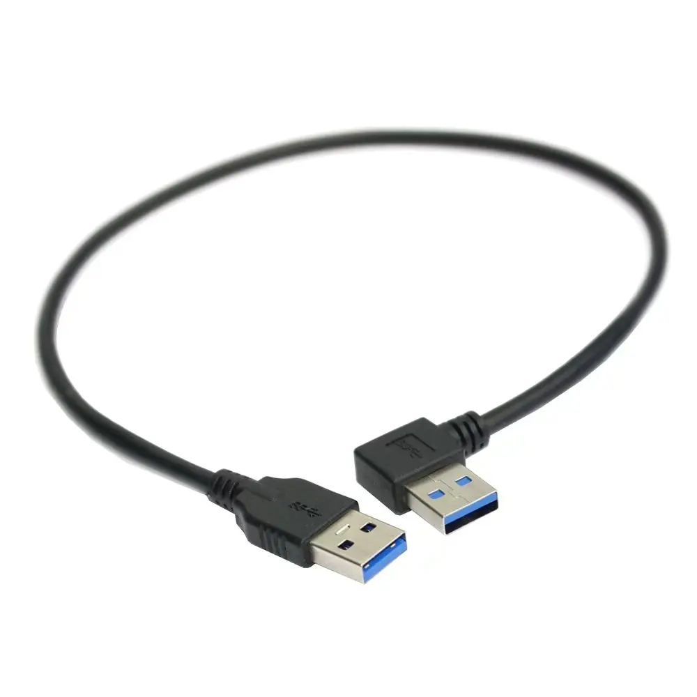 Кабель для передачи данных под прямым углом 90 градусов разъем а типа А папа USB 3 0 40