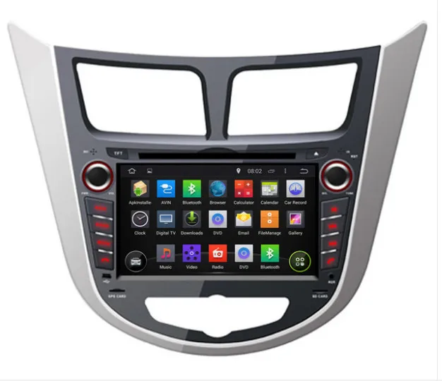 

Android 10 Восьмиядерный 4 Гб RAM автомобильный Радио плеер для Hyundai Solaris Accent Verna автомобильный dvd gps навигация Мультимедиа BT wifi карта