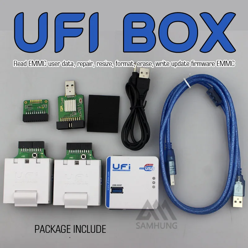 2017new UFi коробка мощный сервис EMMC инструмент читать данных пользователя ремонт