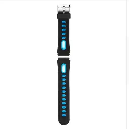 black blue Модные умные часы P68/P70 оригинальные новые аксессуары силиконовый/стальной ремешок цветные Смарт-часы женские ремешок pk Mi band honor band - Цвет: black blue