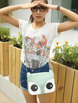 Новая женская Ретро сумка через плечо модные сумки мессенджеры Милая школьная