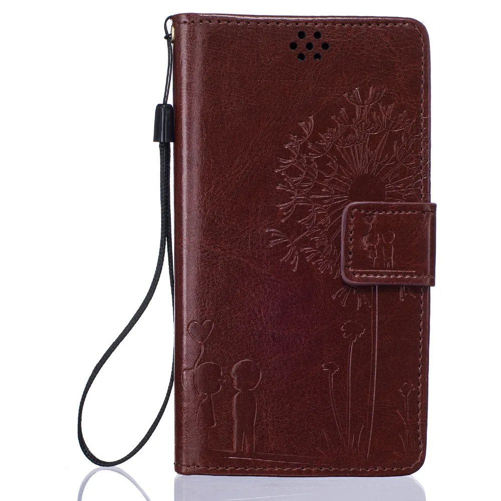For Sony Xperia M2 Aqua Case Cartoon Pattern Card Holder Leather Wallet Flip Cover Inner TPU |