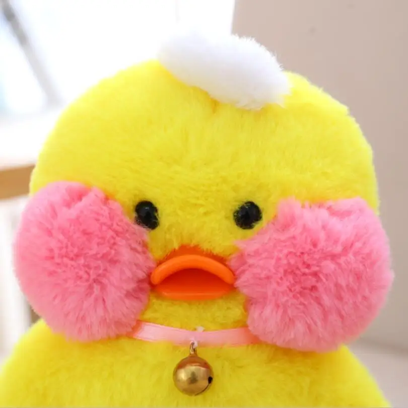 1 шт. 30 см Румяна из гиалуроновой кислоты маленькая Желтая утка плюшевые игрушки