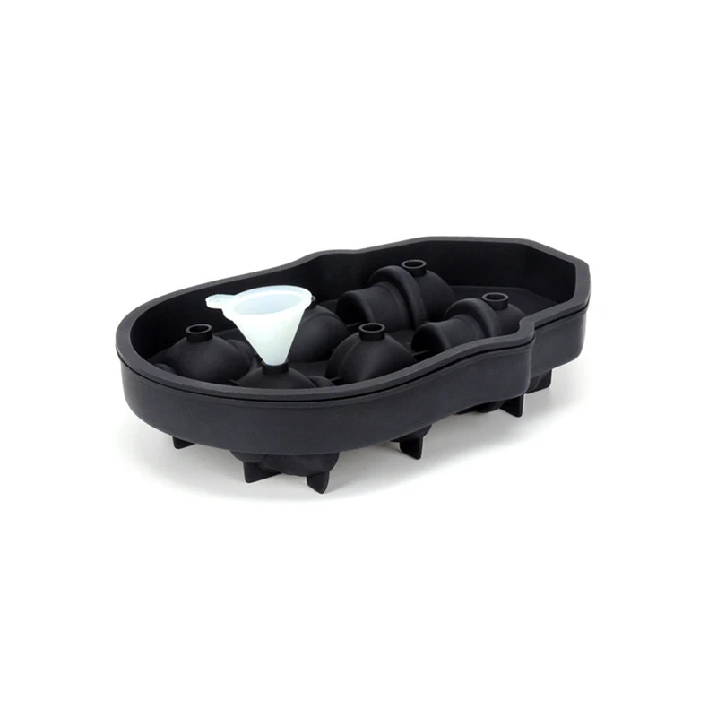 Новинка Хэллоуин виски вино силиконовый 3D лоток для кубиков и шариков льда Форма