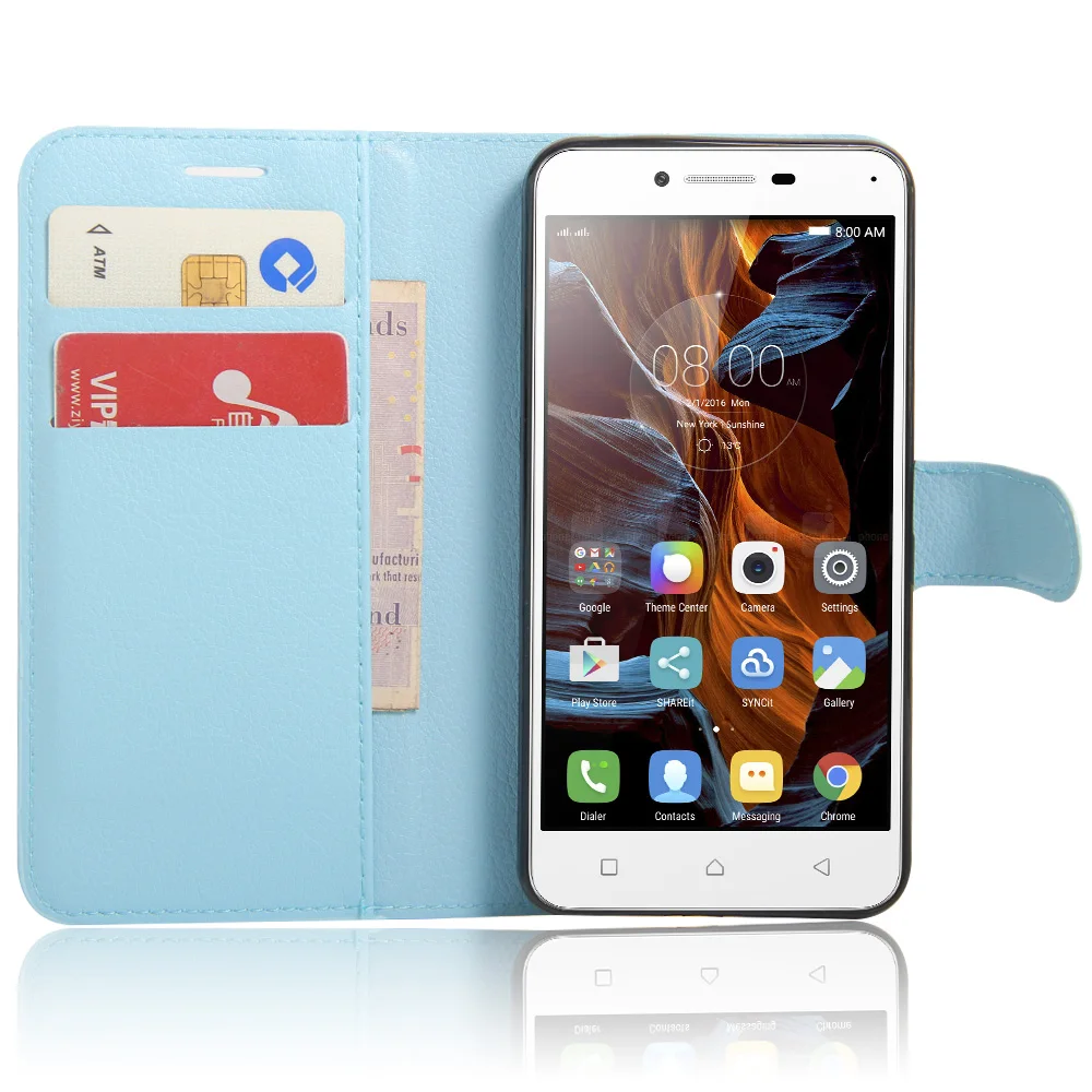 Lenovo K5 кошелек Чехол держатель для карт Телефон чехол s Для lenovo K5/K5 Plus из искусственной кожи чехол Защитный корпус