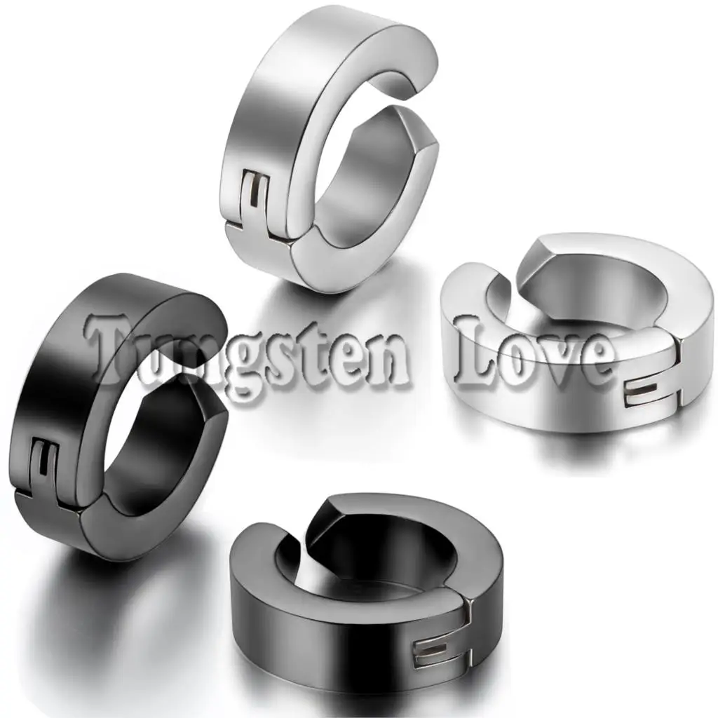 Серьги-клипсы Huggie унисекс без пирсинга на выбор подарок для мужчин и женщин