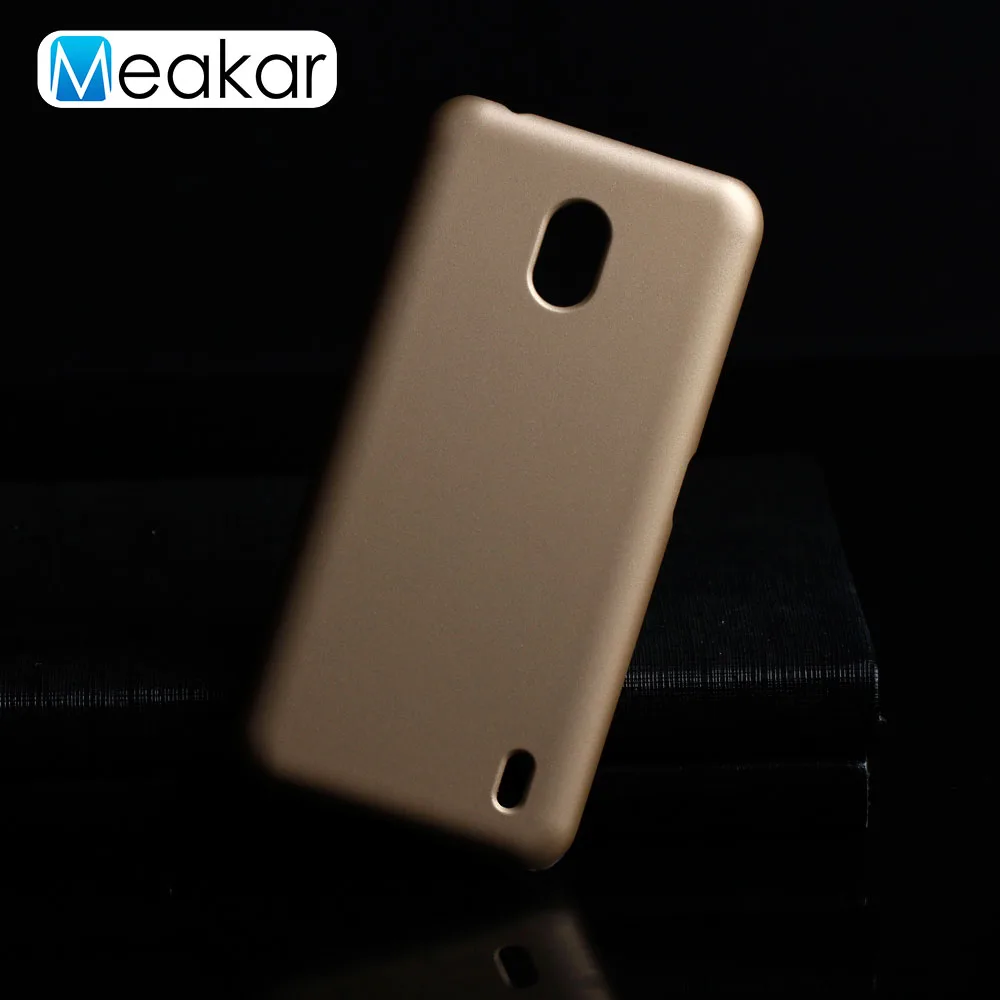 Матовая Пластик Coque 5.71For Nokia 2,2 чехол для Nokia 2,2 Nokia2.2 телефона чехол-лента на заднюю панель - Цвет: Golden