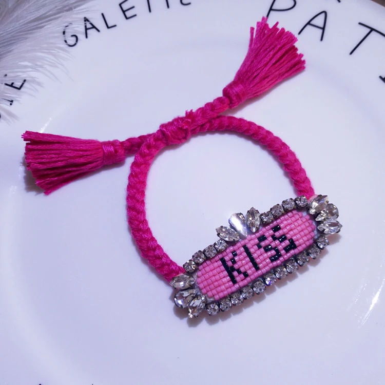 Новое поступление красочный браслет ручной работы в богемном стиле плетеные