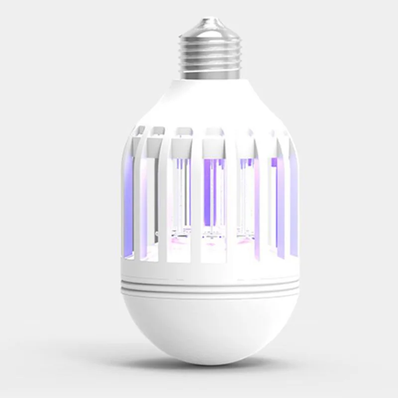 Инсектицидная лампа E27 светодиодный лампы Ловушка для комаров убийца светильник