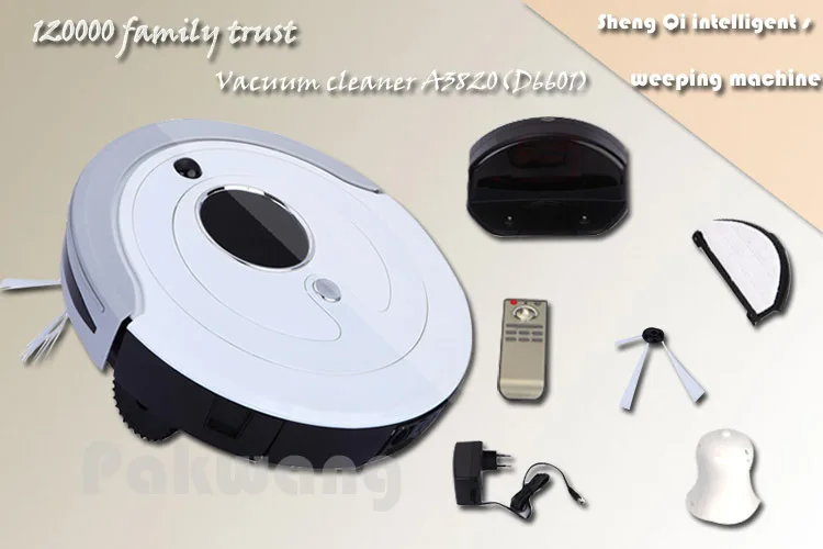 2017 New Intelligent Robot vacuum cleaner with LED touch screen Auto recharge robotic for home Aspirador | Бытовая техника