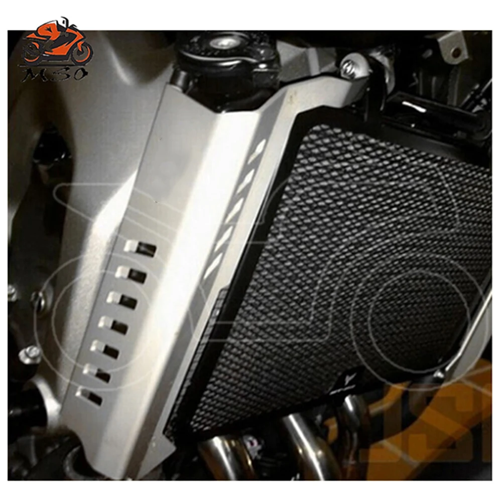 Алюминиевый мотоциклетный MT 09 MT09 FZ FZ09 решетка радиатора боковая крышка защита