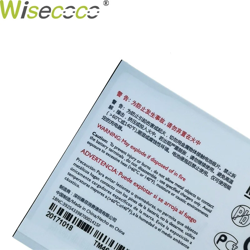 Wisecoco аккумулятор 3000 мАч AB3000KWMT для Philips Xenium CTS327 S327 Смартфон высокого качества с номером отслеживания