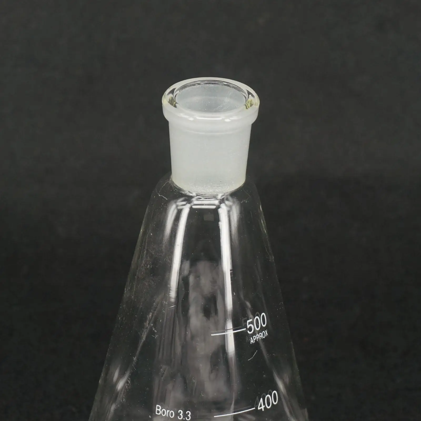 500 мл Quickfit 24/29 лабораторная коническая фляга Erlenmeyer Boro Glass градуированная|conical