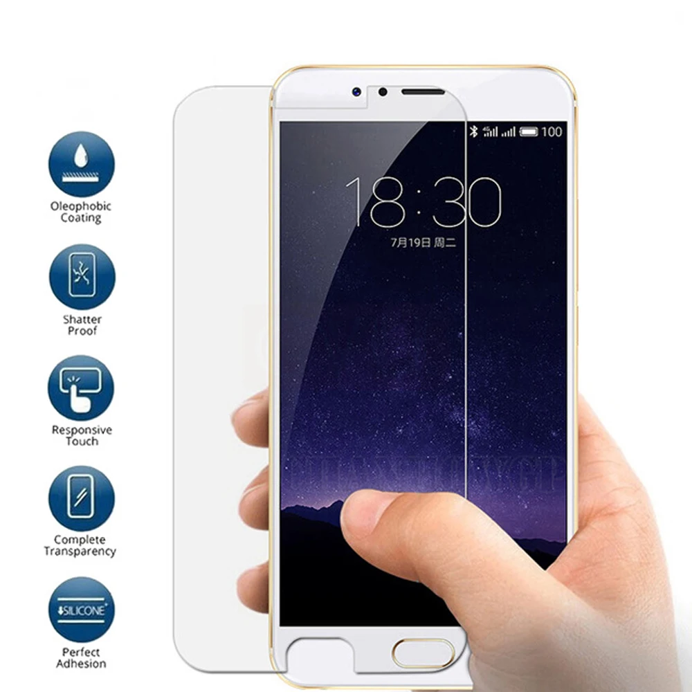 Защита экрана для телефона meizu m8c закаленное стекло m5c m5s m5 note m6s m6t m6 Защитное