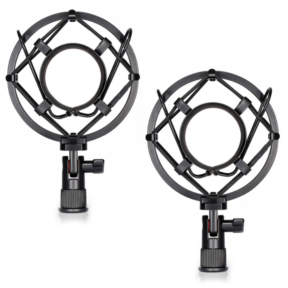 Neewer 2 упак. Амортизирующие крепления для микрофона анти вибрационная подвеска