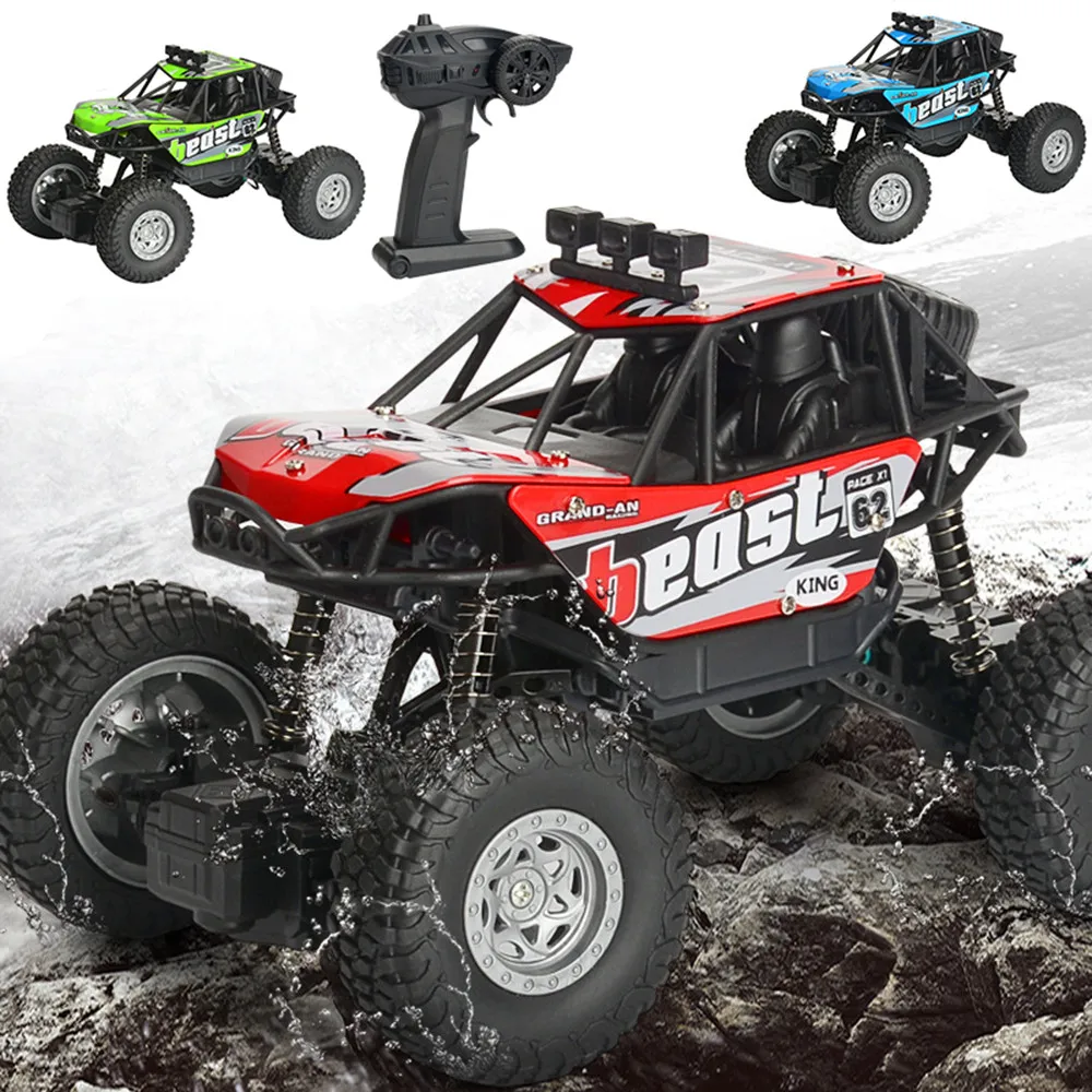 RC Car WLtoys 12428 4WD 1/12 2.4G 50km/h High Speed Monster Truck Radio Control RC Buggy Off-Road RTR Updated Version VS A979-B