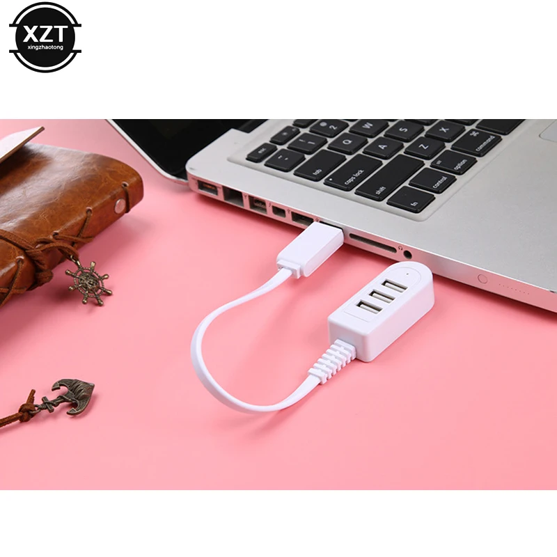 3 портовый USB 2 0 концентратор высокоскоростной расширитель для Macbook ноутбука ПК