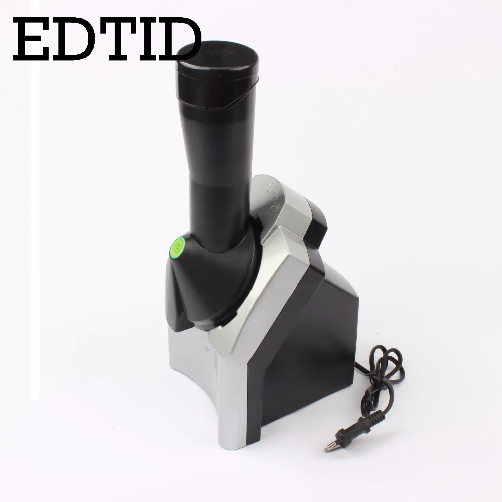 EDTID DIY Мини фруктовое мороженое, Бытовая Автоматическая самохолодная электрическая маленькая мягкая машина для производства мороженого замороженный десерт ЕС