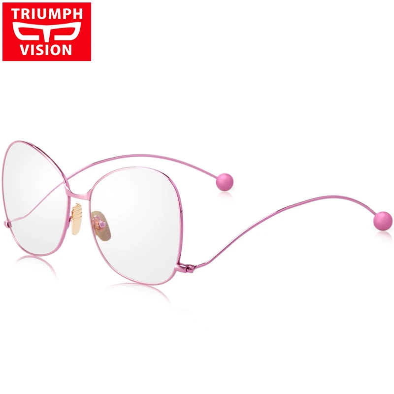 Оправа для очков TRIUMPH VISION в стиле пилота женская роскошная оправа большого