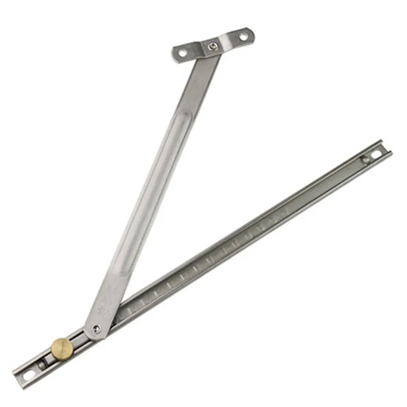 

2pcs! Stainless steel safety window Brace by wind bracing bracket window pole telescopic launch limiter Locator