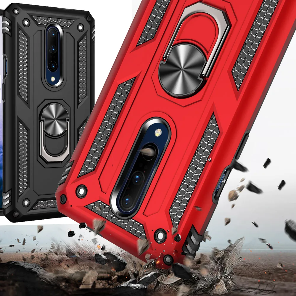 Военная прочная защита чехол для Oneplus 7 Pro Броня ударопрочный | Мобильные телефоны