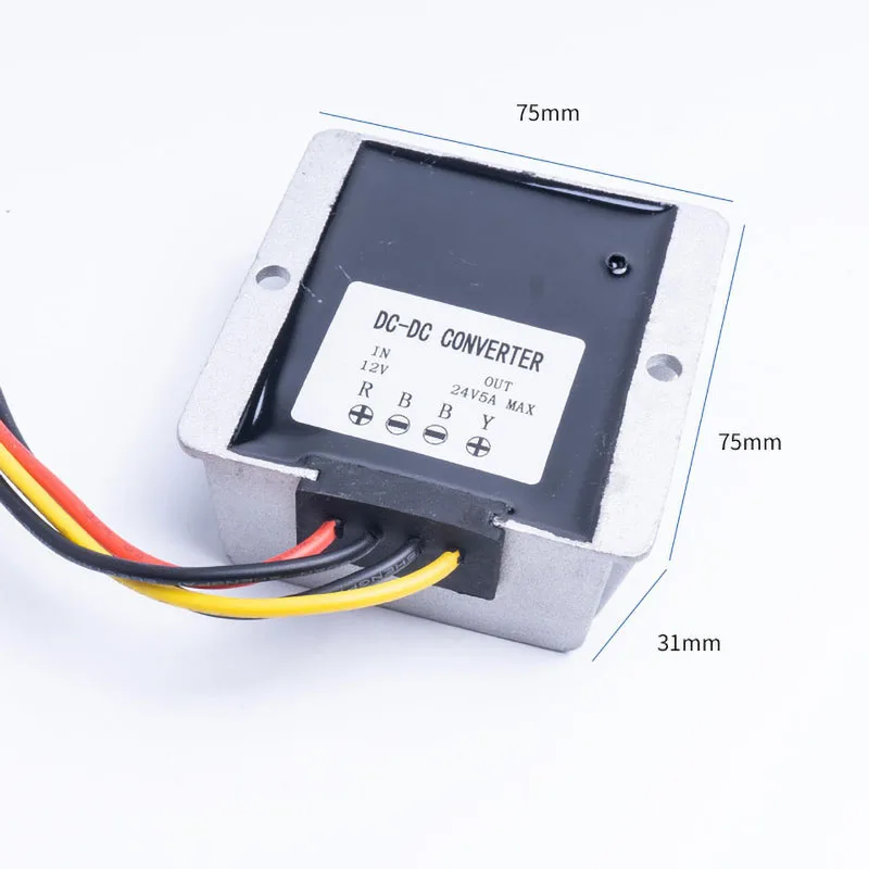 12V TO 24V 5A DC 12 V TO 24 V 3A 5A 8A 10A 12A 15A DC power высококачественный преобразователь понижающий регулятор постоянного тока для Automot - Цвет: 12V TO 24V 5A