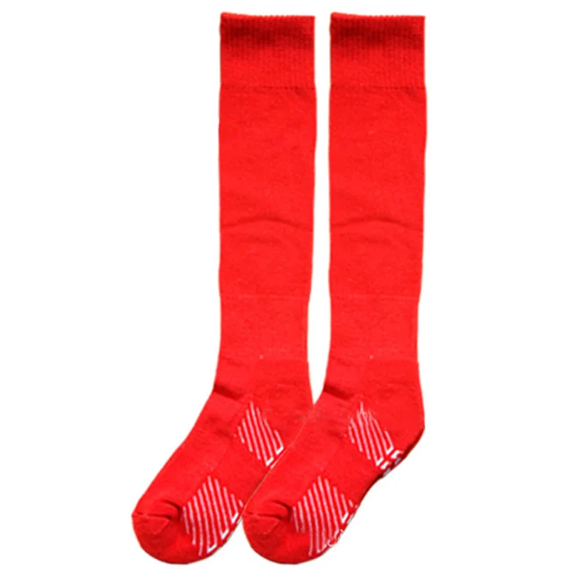 Лидер продаж детские футбольные носки высокое качество толстые гольфы для