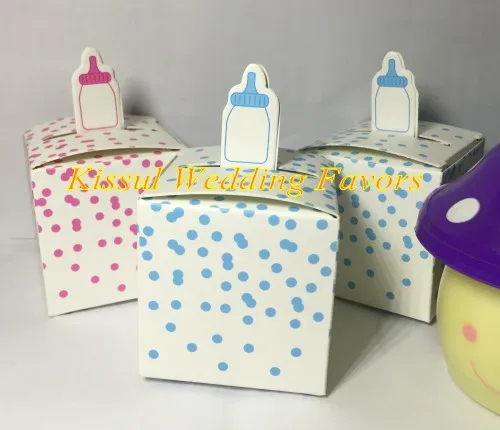 (100 шт./лот) Подарочная коробка для детского дня рождения с украшением в виде