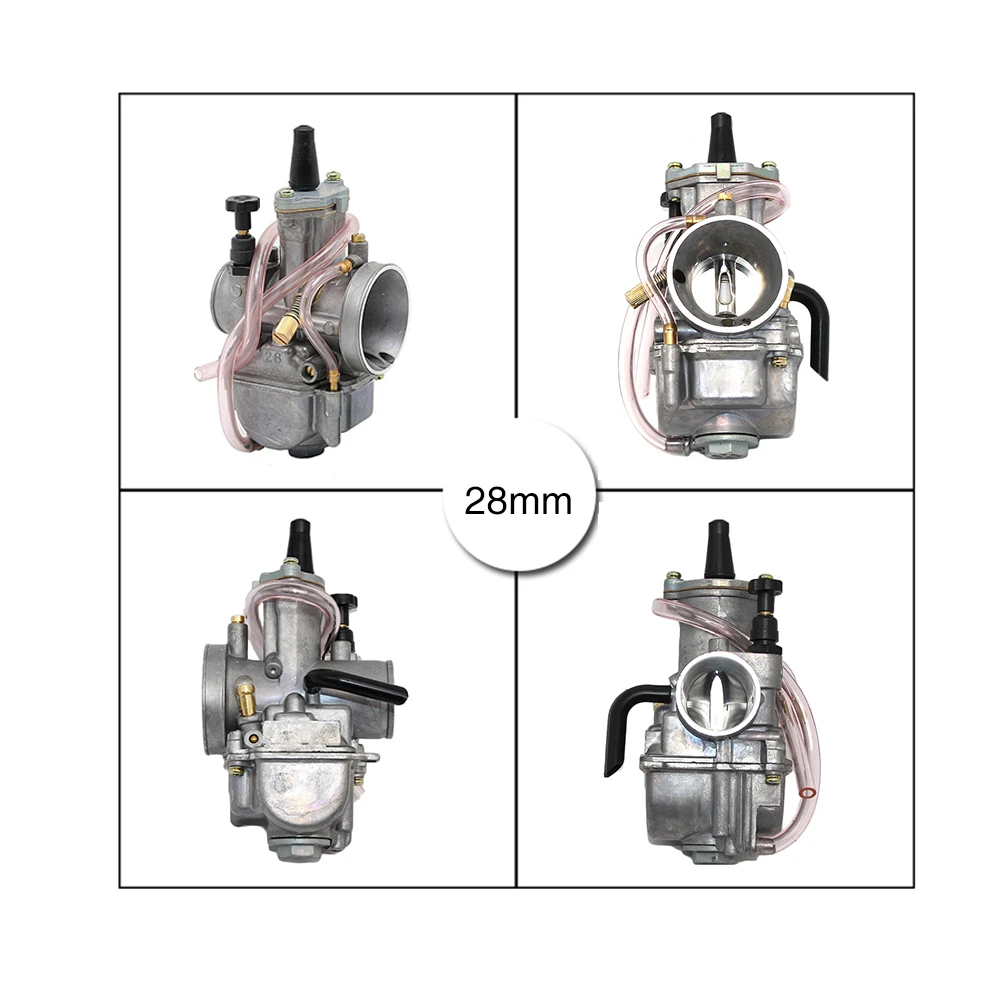 ZS MOTOS Super Performance PWK OKO 28 30 32 34mm Carburetor CARB Motorcycle RACING PARTS Scooters Dirt Bike ATV with Power Jet | Автомобили