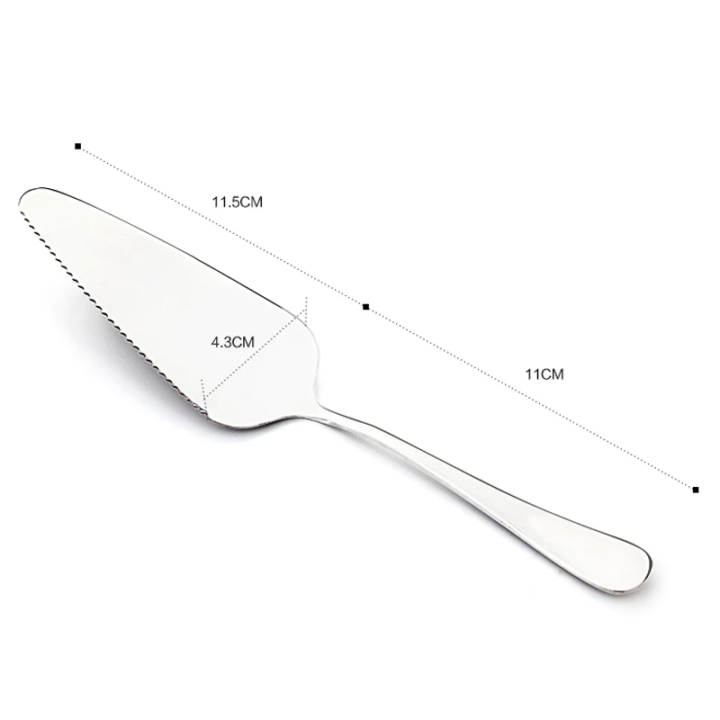 Нержавеющая сталь Server шпатель для украшения торта запеченные пиццы нож Западной