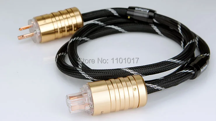 Aucharm AUUAPC кабель питания HIFI EXQUIS 4N из красной меди с алюминиевым корпусом