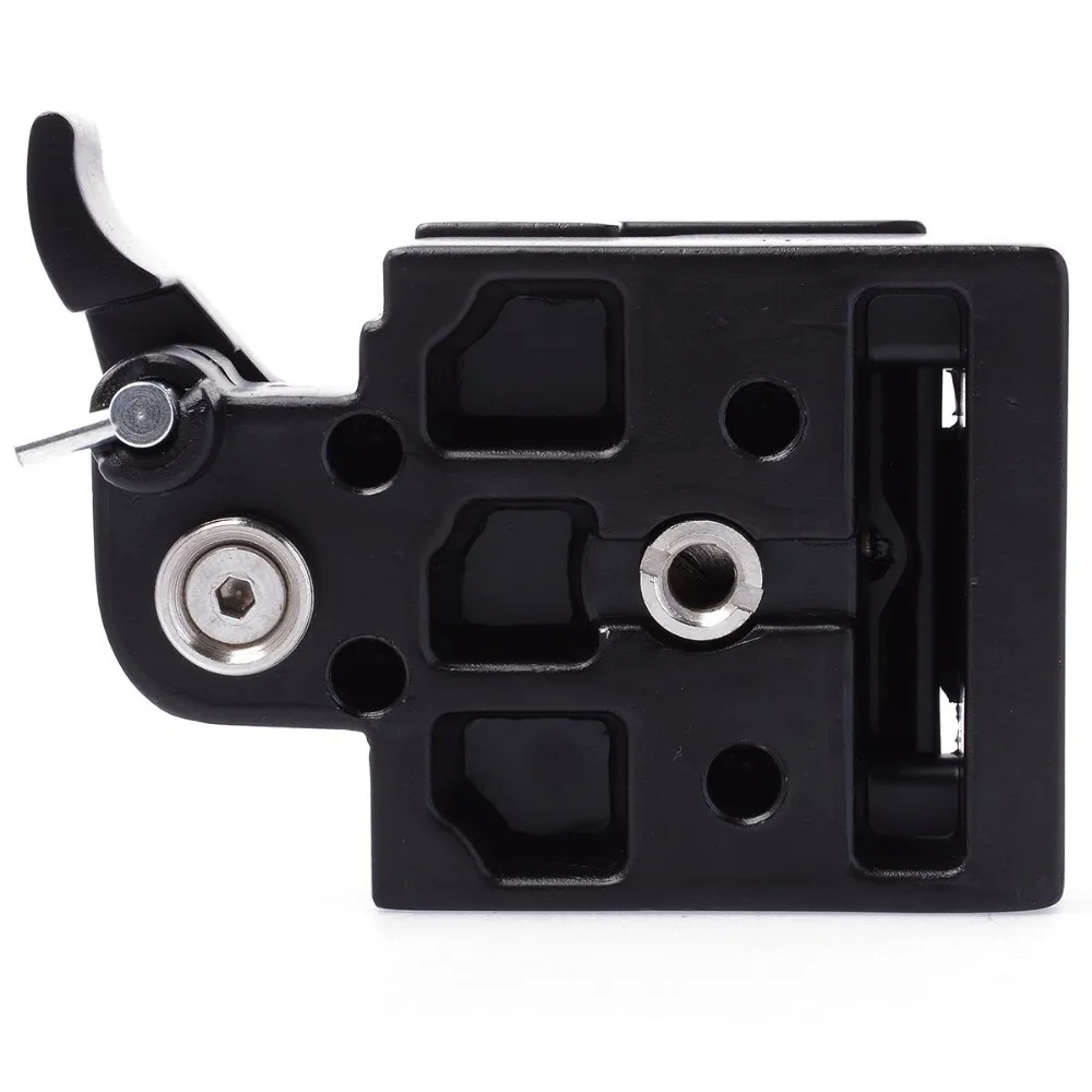 Черный металл быстрого крепления зажим адаптер комплект на зеркальной камеры DSLR