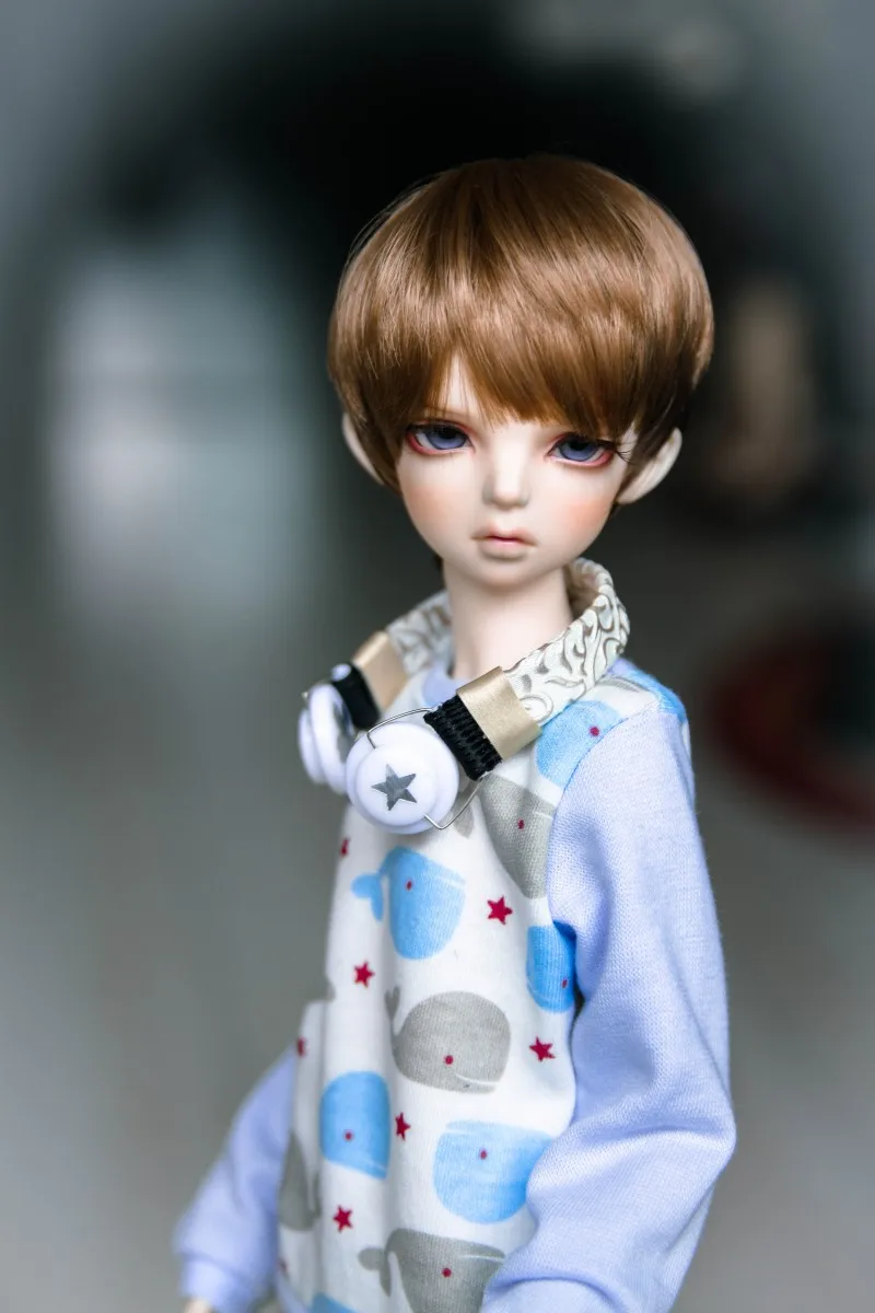 Парики для куклы BJD натуральные волосы моделирования 1/3 1/4 DD Кукла SD MSD