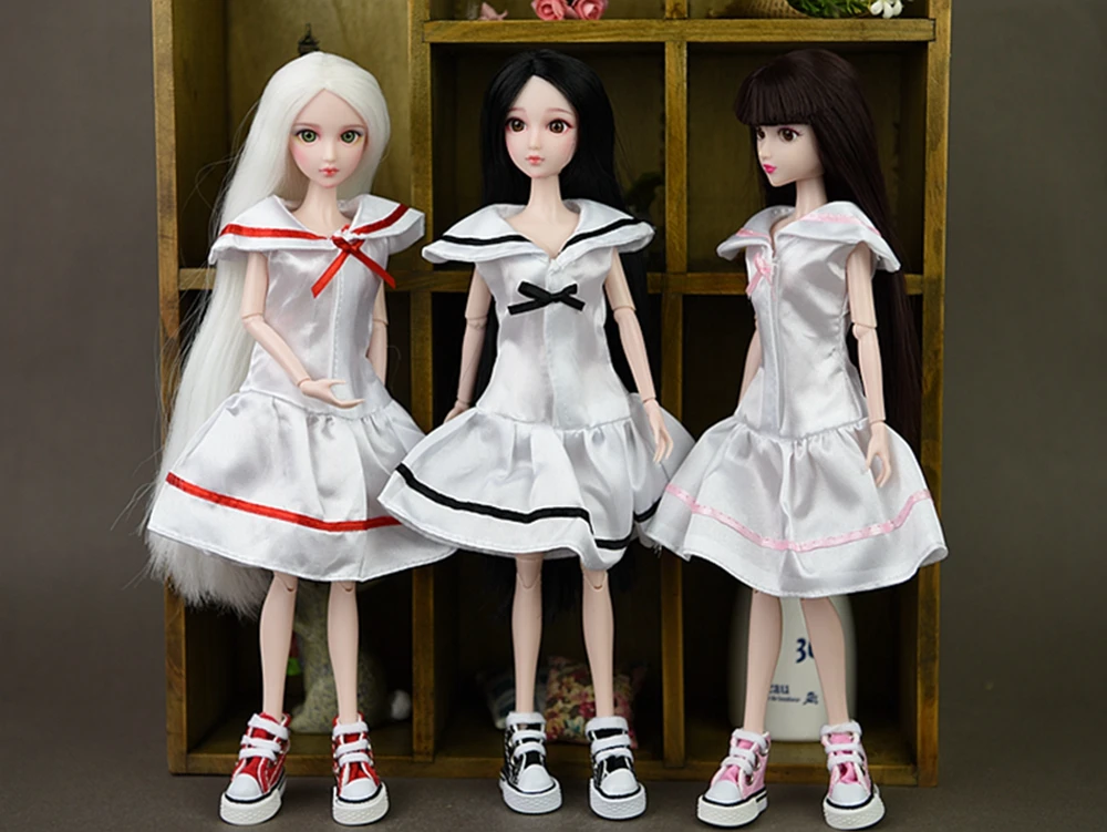 Одежда для куклы Барби косплей-костюм матросское платье Студенческая одежда