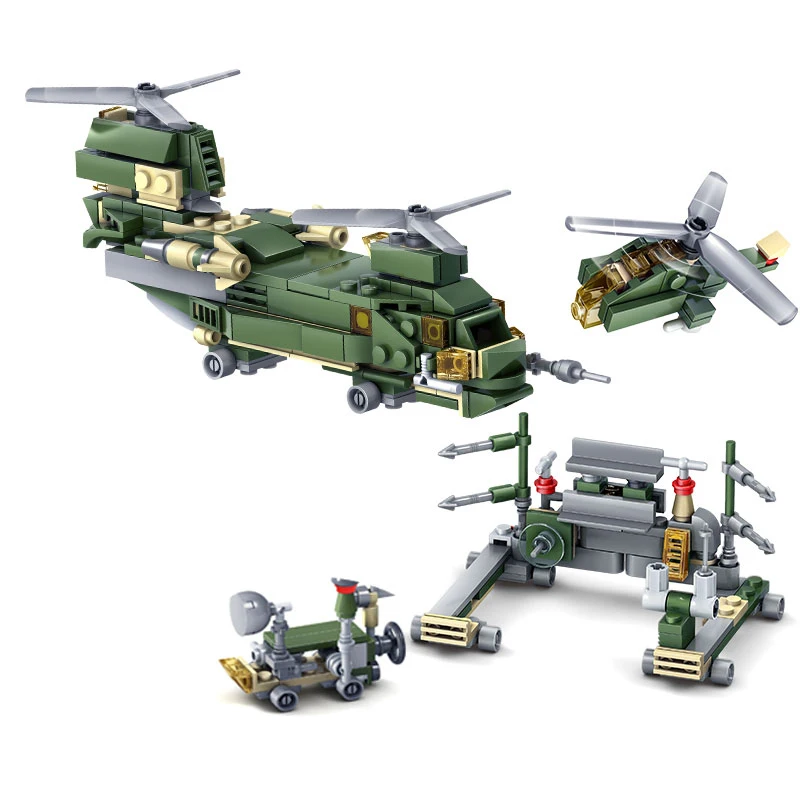 KAZI 84053 поле Армия серии Мини Building Block развивающие игрушки Совместимость с