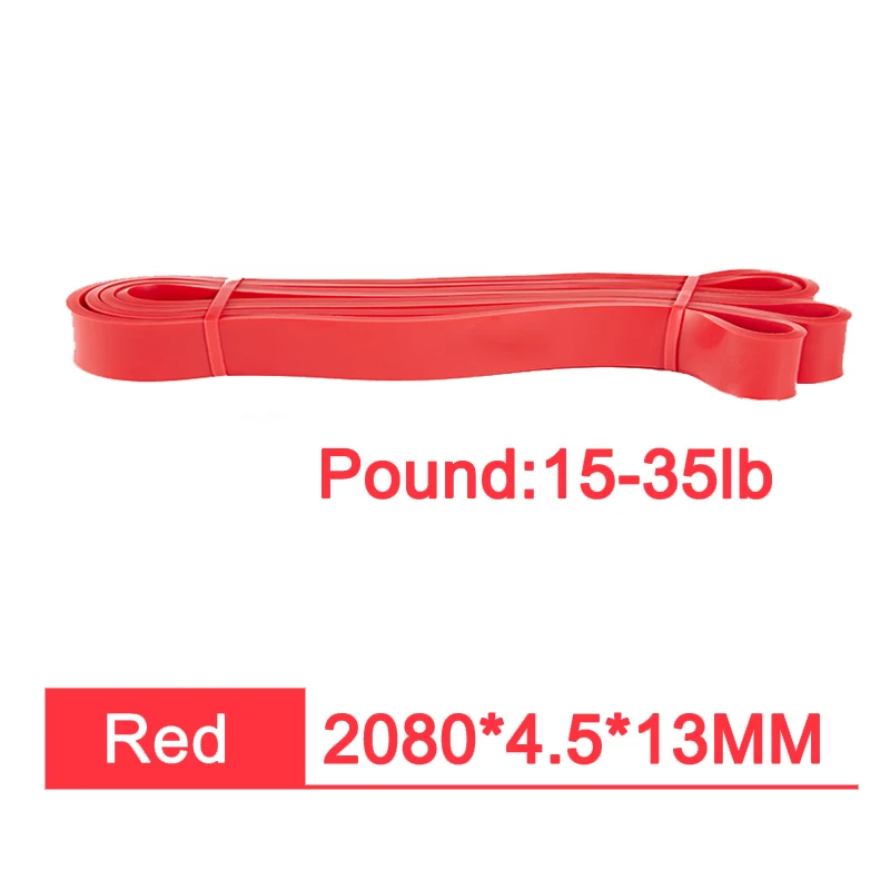 2080mm 15-35lb 2080 мм, для йоги, фитнеса, тянущаяся веревка, резиновая петля, Кроссфит, Эспандеры, сила мышц, сила обучения, спортзал, тренировка, оборудование для пилатеса - Цвет: 2080mm 15-35lb