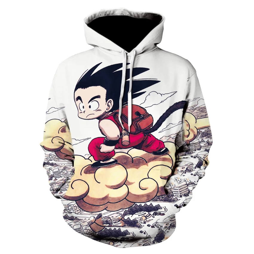 Devin Du новейшая аниме Dragon Ball Z Super Saiyan 3D Толстовка Goku/Vegeta пуловеры для женщин и