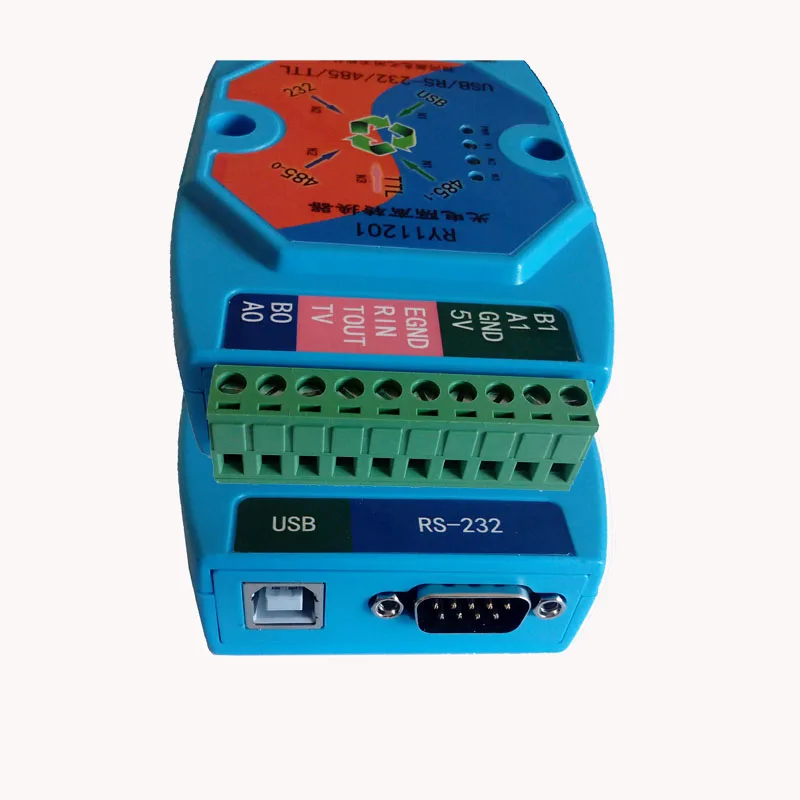 Изолированный Многофункциональный USB/RS485/RS232/TTL преобразователь адаптера FTDI FT232RL