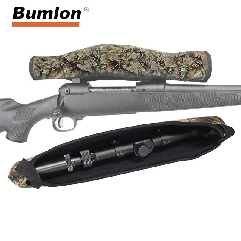 Bumlon Новый чехол для охоты 13 дюймовый неопреновый прицела прицел Реверсивный