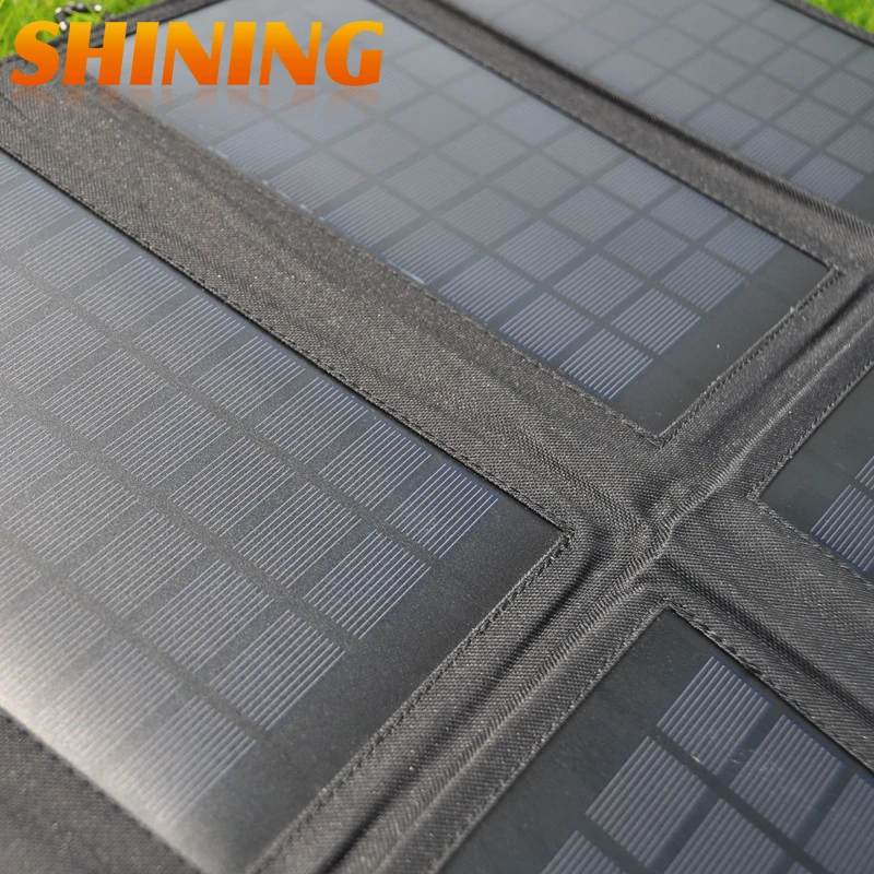 Высокое качество 21 Вт 18В портативное солнечное зарядное устройство для